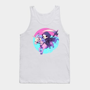 reaper ride unicorn Tank Top